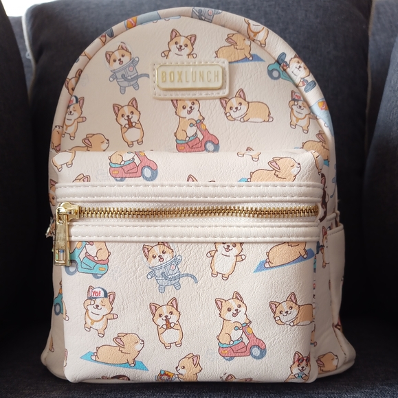 MAD Engine Handbags - Mad Engine Corgi Lifestyle Mini Backpack